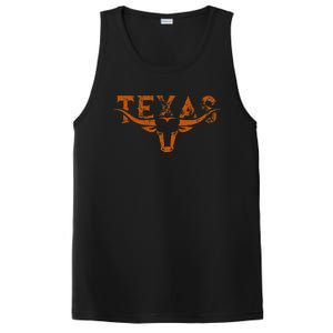 Texas Longhorn Austin Pride Texas Longhorn Bull Horn PosiCharge Competitor Tank