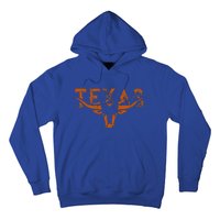 Texas Longhorn Austin Pride Texas Longhorn Bull Horn Hoodie