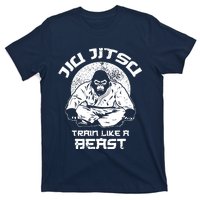 Train Like A Beast Jiu Jitsu, BJJ Grappling MMA Gorilla T-Shirt