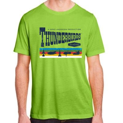 Thunderbirds Logo And Birds Adult ChromaSoft Performance T-Shirt