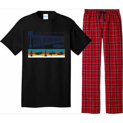 Thunderbirds Logo And Birds Pajama Set