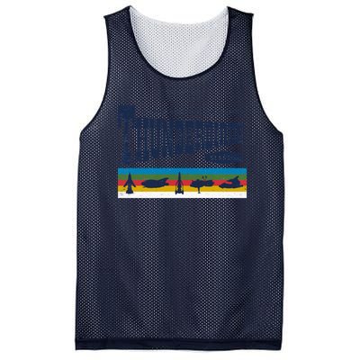 Thunderbirds Logo And Birds Mesh Reversible Basketball Jersey Tank