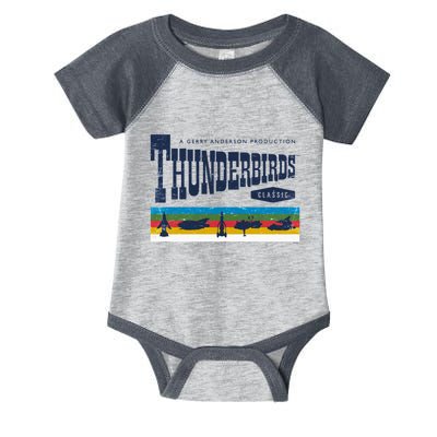 Thunderbirds Logo And Birds Infant Baby Jersey Bodysuit