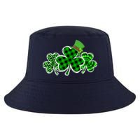 Three Leopard And Plaid Shamrocks St Patricks Day Wo Girl Cool Comfort Performance Bucket Hat