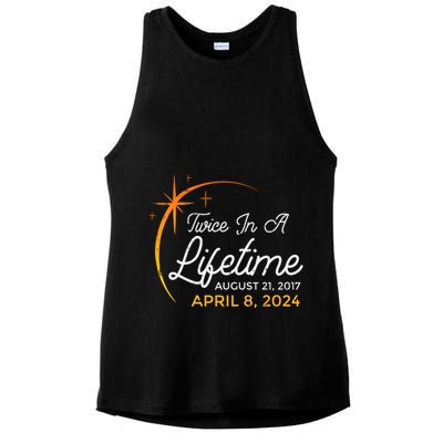 Twice Lifetime August 2017 April 2024 Eclipse Ladies PosiCharge Tri-Blend Wicking Tank