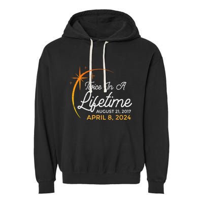 Twice Lifetime August 2017 April 2024 Eclipse Garment-Dyed Fleece Hoodie