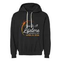 Twice Lifetime August 2017 April 2024 Eclipse Garment-Dyed Fleece Hoodie