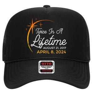 Twice Lifetime August 2017 April 2024 Eclipse High Crown Mesh Back Trucker Hat