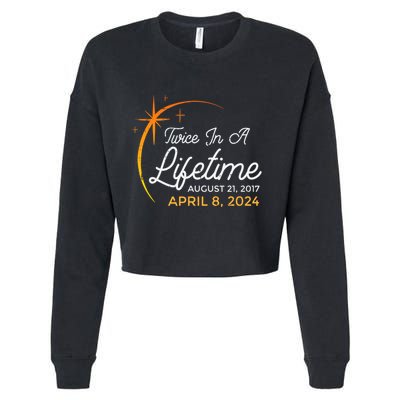 Twice Lifetime August 2017 April 2024 Eclipse Cropped Pullover Crew