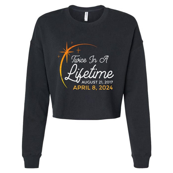 Twice Lifetime August 2017 April 2024 Eclipse Cropped Pullover Crew