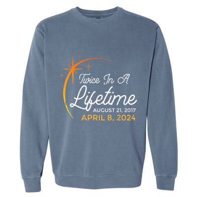 Twice Lifetime August 2017 April 2024 Eclipse Garment-Dyed Sweatshirt