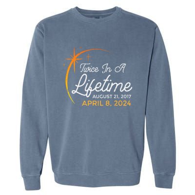 Twice Lifetime August 2017 April 2024 Eclipse Garment-Dyed Sweatshirt