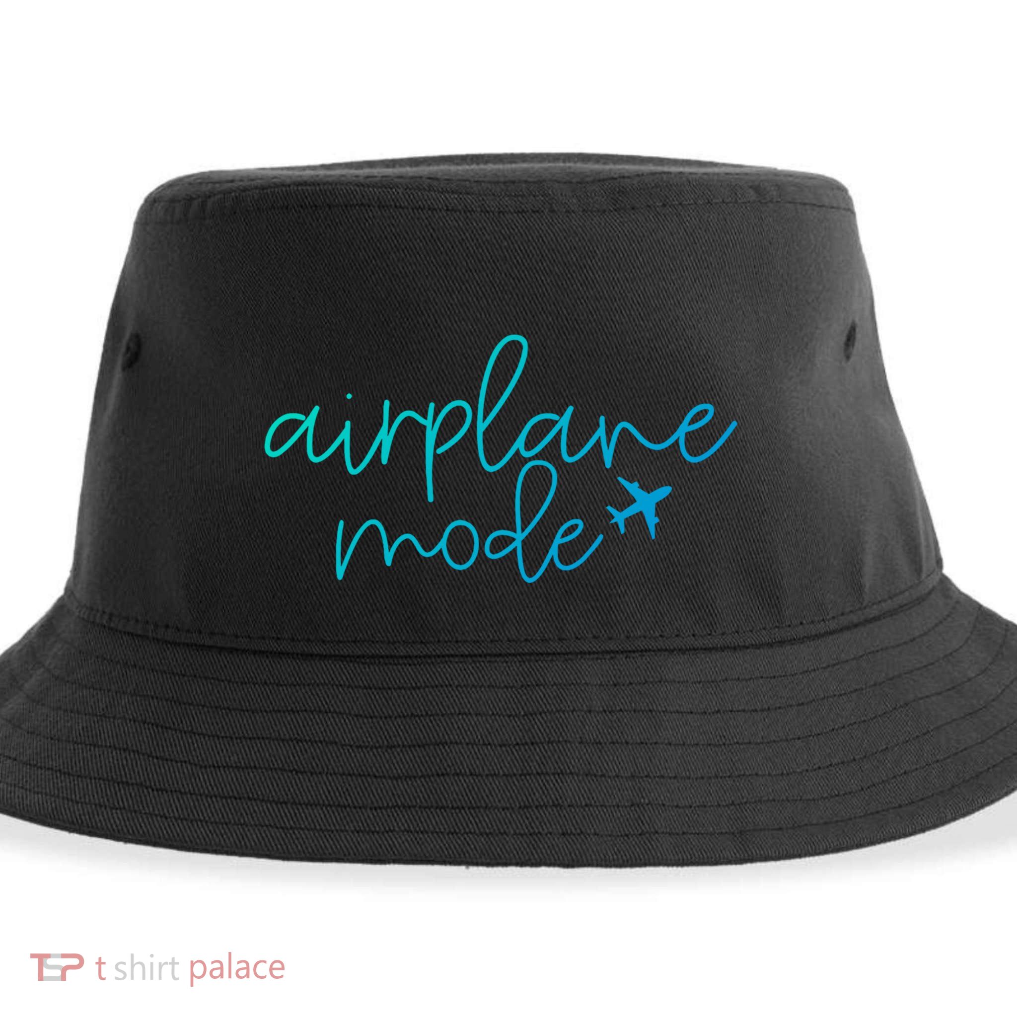 Travel Lover Airplane Mode Airplane Mode Adventure Meaningful Gift Sustainable Bucket Hat