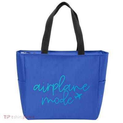 Travel Lover Airplane Mode Airplane Mode Adventure Meaningful Gift Zip Tote Bag