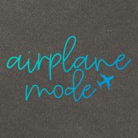 Travel Lover Airplane Mode Airplane Mode Adventure Meaningful Gift Cotton Canvas Backpack