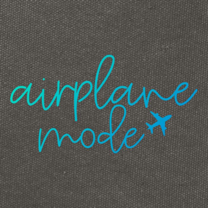 Travel Lover Airplane Mode Airplane Mode Adventure Meaningful Gift Cotton Canvas Backpack
