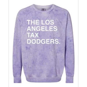 The Los Angeles Tax Dodgers Colorblast Crewneck Sweatshirt