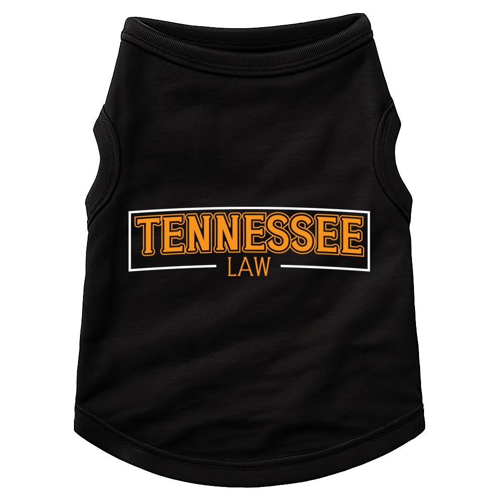 Tennessee Law Attorney Funny Gift Lawyer College Bar Graduate Funny Gift Doggie Tank