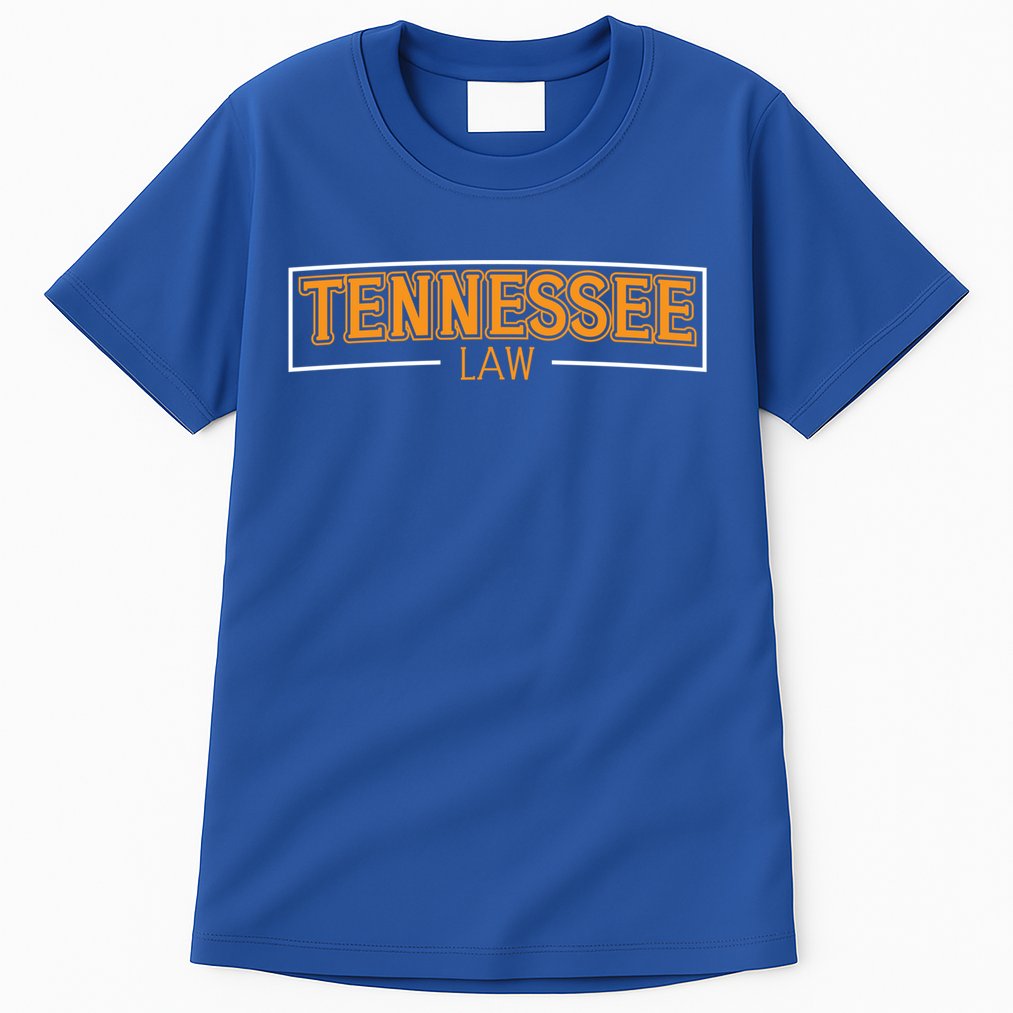 Tennessee Law Attorney Funny Gift Lawyer College Bar Graduate Funny Gift Tall T-Shirt