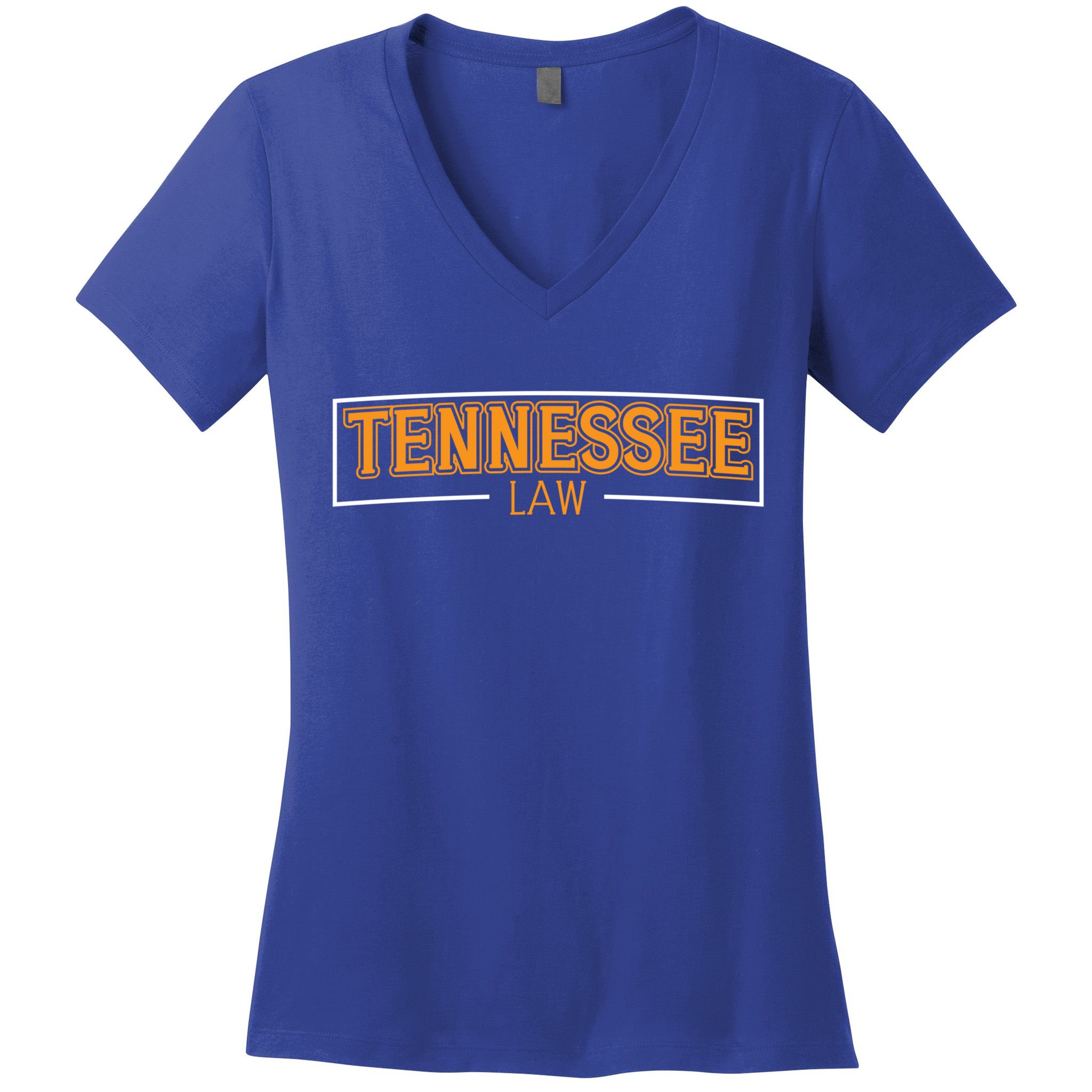Tennessee Law Attorney Funny Gift Lawyer College Bar Graduate Funny Gift Women's V-Neck T-Shirt