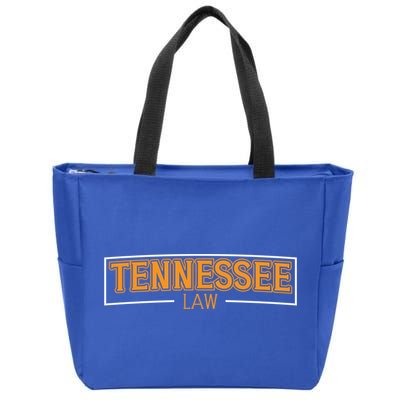 Tennessee Law Attorney Funny Gift Lawyer College Bar Graduate Funny Gift Zip Tote Bag
