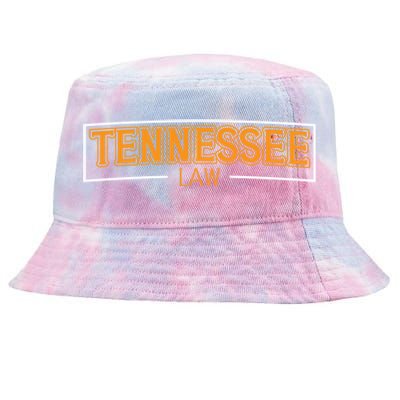 Tennessee Law Attorney Funny Gift Lawyer College Bar Graduate Funny Gift Tie-Dyed Bucket Hat