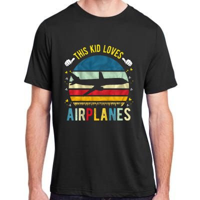 This Loves Airplanes Adult ChromaSoft Performance T-Shirt