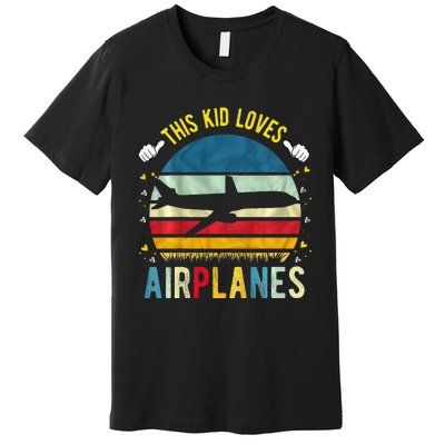 This Loves Airplanes Premium T-Shirt