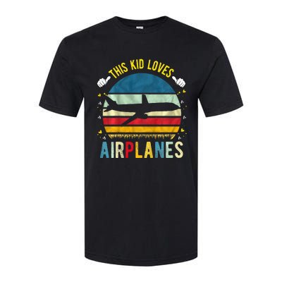 This Loves Airplanes Softstyle® CVC T-Shirt