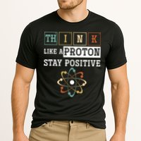 Think Like A Proton Stay Positive Periodic Table Chemistry Cooling Performance Crew T-Shirt