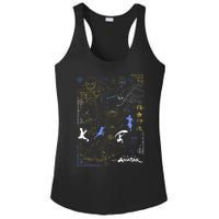 The Last Airbender Character Line Art Ladies PosiCharge Competitor Racerback Tank