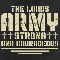 The Lords Army Strong And Courageous Jesus Christ Adult Drive Performance Visor
