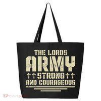 The Lords Army Strong And Courageous Jesus Christ 25L Jumbo Tote