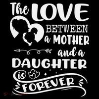THE LOVE BETWEEN A MOTHER AND DAUGHTER IS FOREVER Flatbill Hat