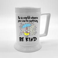 Teacher Life Be Kind Gift For Teacher Cat In Hat Beer Stein