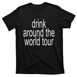 The Lost Bros Drink Around The World Brat Summer T-Shirt