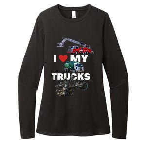 Truck Lovers Born To Truck Driving Passion Womens CVC Long Sleeve Shirt