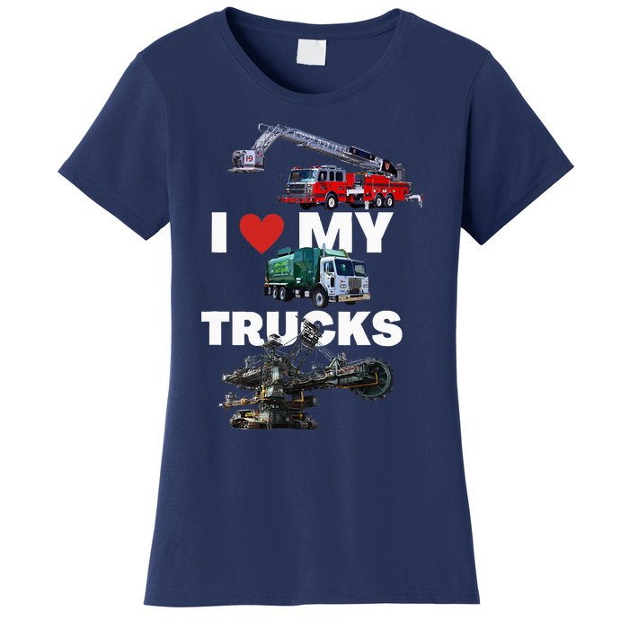 Truck Lovers Born To Truck Driving Passion Women's T-Shirt