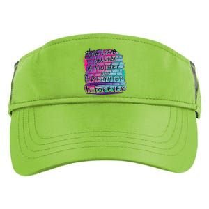 The Love Between Mother And Daughter Is Forever Great Gift Adult Drive Performance Visor