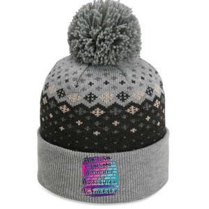 The Love Between Mother And Daughter Is Forever Great Gift The Baniff Cuffed Pom Beanie