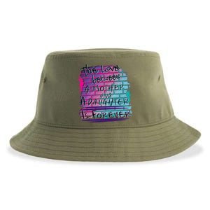 The Love Between Mother And Daughter Is Forever Great Gift Sustainable Bucket Hat