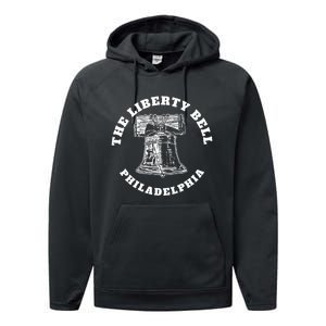 The Liberty Bell Philadelphia Novelty Liberty Bell Performance Fleece Hoodie