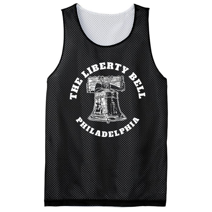 The Liberty Bell Philadelphia Novelty Liberty Bell Mesh Reversible Basketball Jersey Tank