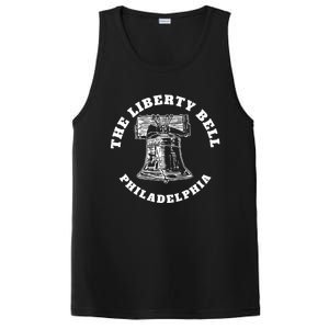 The Liberty Bell Philadelphia Novelty Liberty Bell PosiCharge Competitor Tank