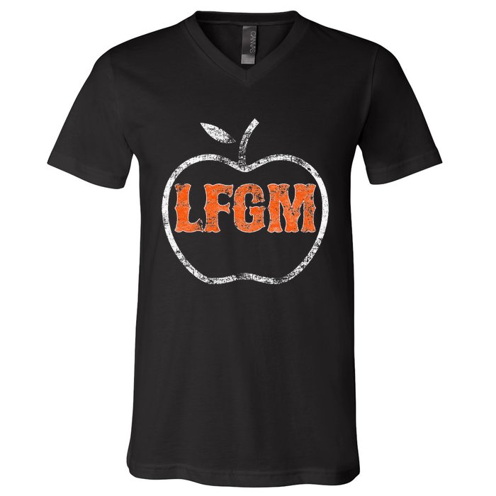 The Lfgm Baseball V-Neck T-Shirt