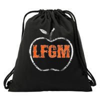 The Lfgm Baseball Drawstring Bag