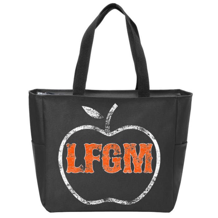 The Lfgm Baseball Zip Tote Bag