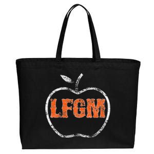 The Lfgm Baseball Cotton Canvas Jumbo Tote