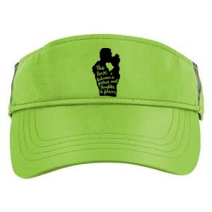 The Love Between Father And Daughter Is Forever Gift Adult Drive Performance Visor