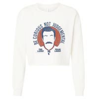 Ted L.A.S.S.O Be Curious Not Judgemental Cropped Pullover Crew